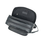 Premium Genuine Leather Multi-Zip Backpack with Padded Straps & Smart Organizer