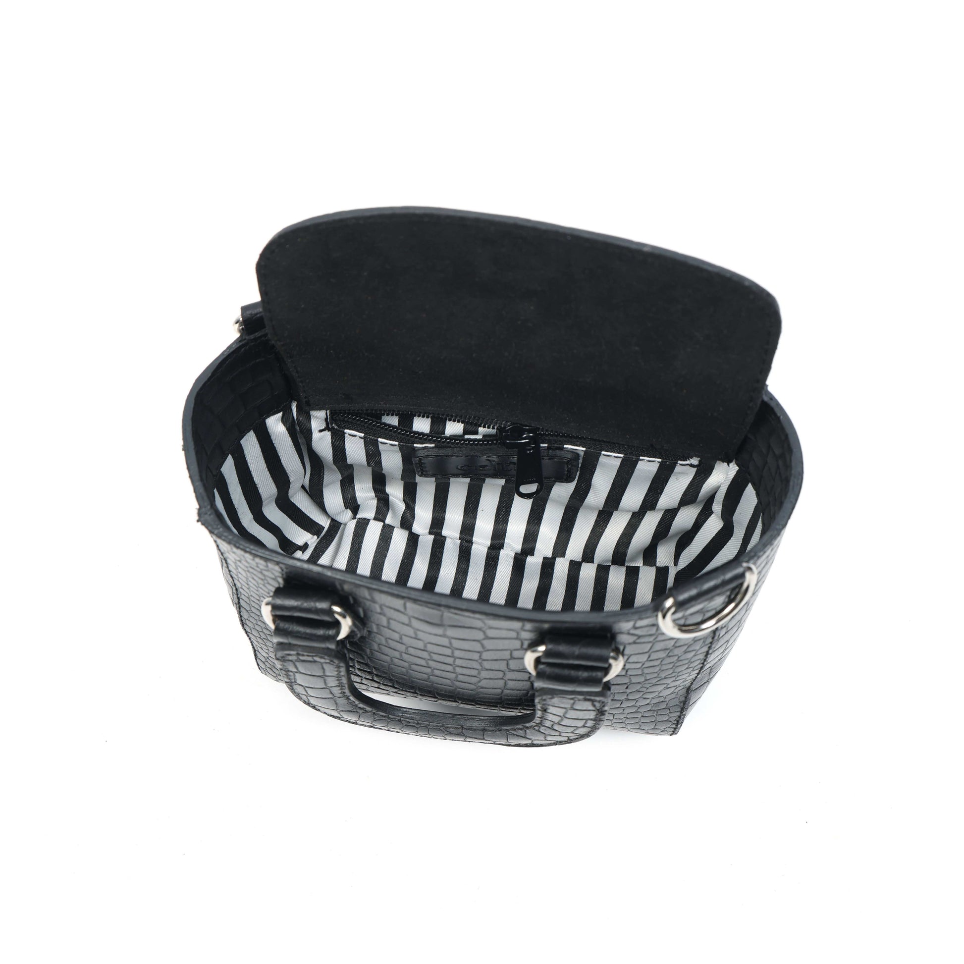 Stylish Leather Croco Print Sling Bag ƒ????? Chic & Versatile. BG-1621