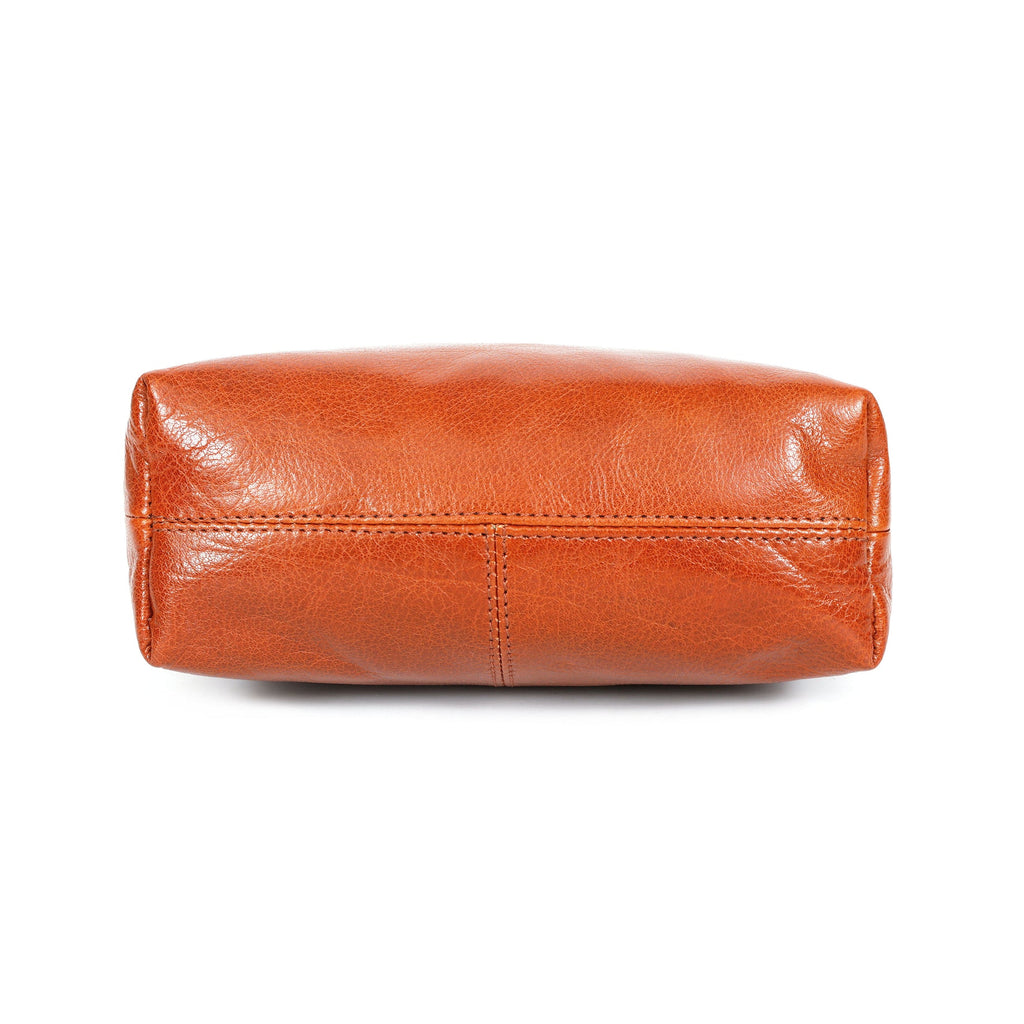 Premium Genuine Leather Crossbody Sling Bag | Multi-Pocket | Adjustable Strap