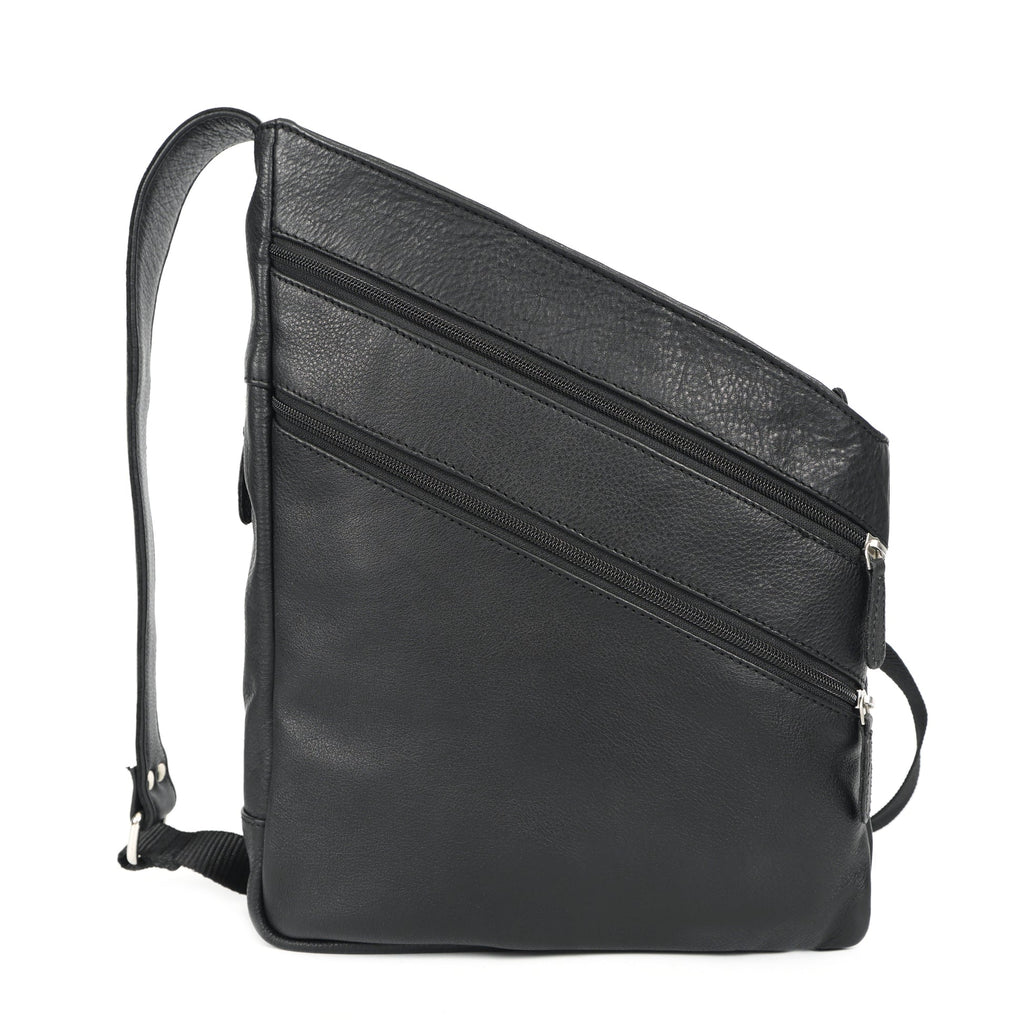 Celtic Leather Shopper One Handle Non-Detachable Sling Strap Crossbody Sling Bag