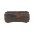 Celtic Dual tone Genuine Leather Slim Bi-Fold Wallet