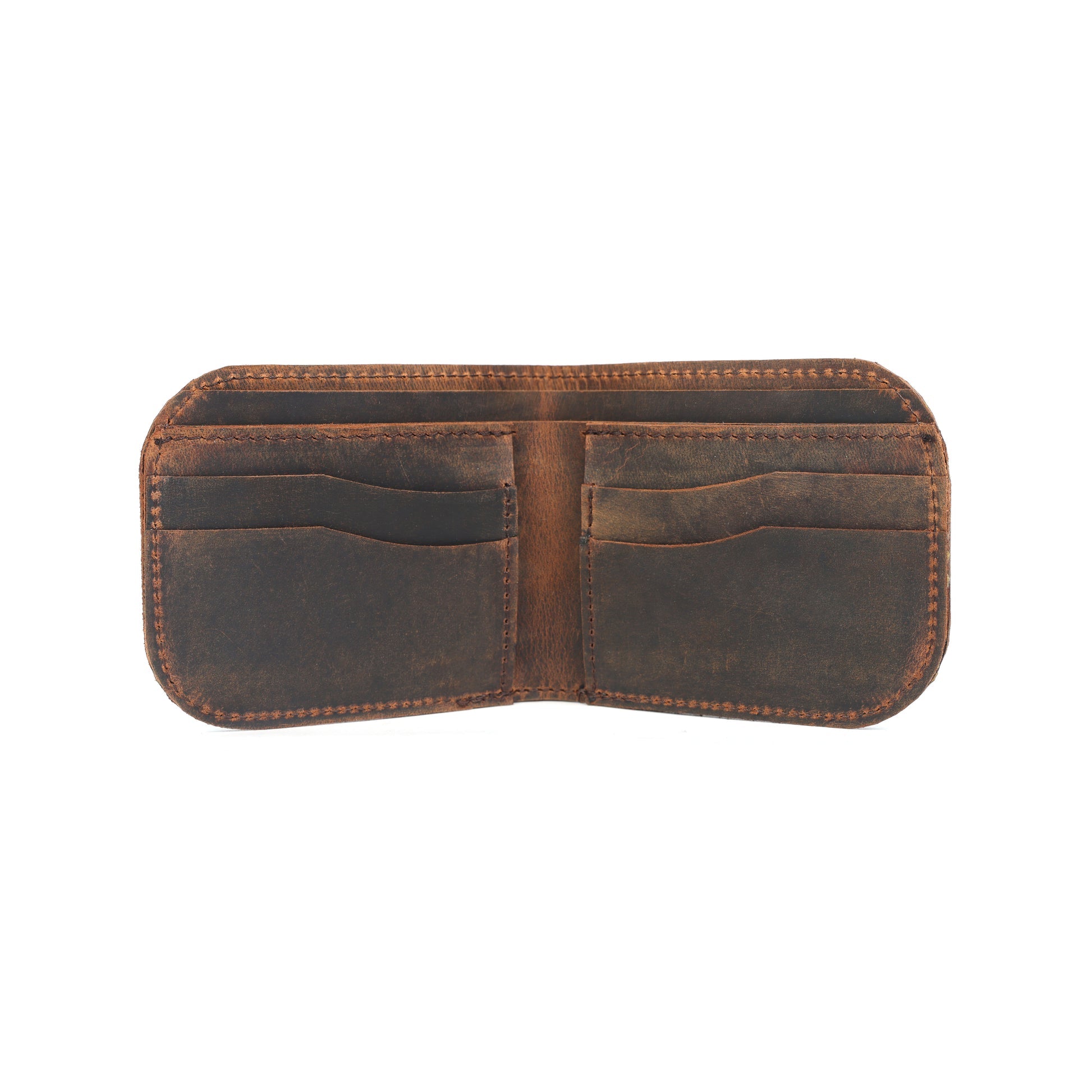 Celtic Dual tone Genuine Leather Slim Bi-Fold Wallet