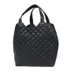Premium Quilted Leather Tote Bag for Women with Zip Closure & Spacious Interior
