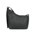 Genuine Leather Black Minimalist Shoulder Bag | Everyday Crossbody Purse for Women Art:-BG-1656