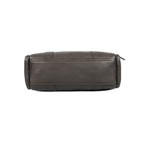 Classic Black Leather Barrel Satchel ƒ????? Medium Shoulder Tote for Women Art:-BG-1651