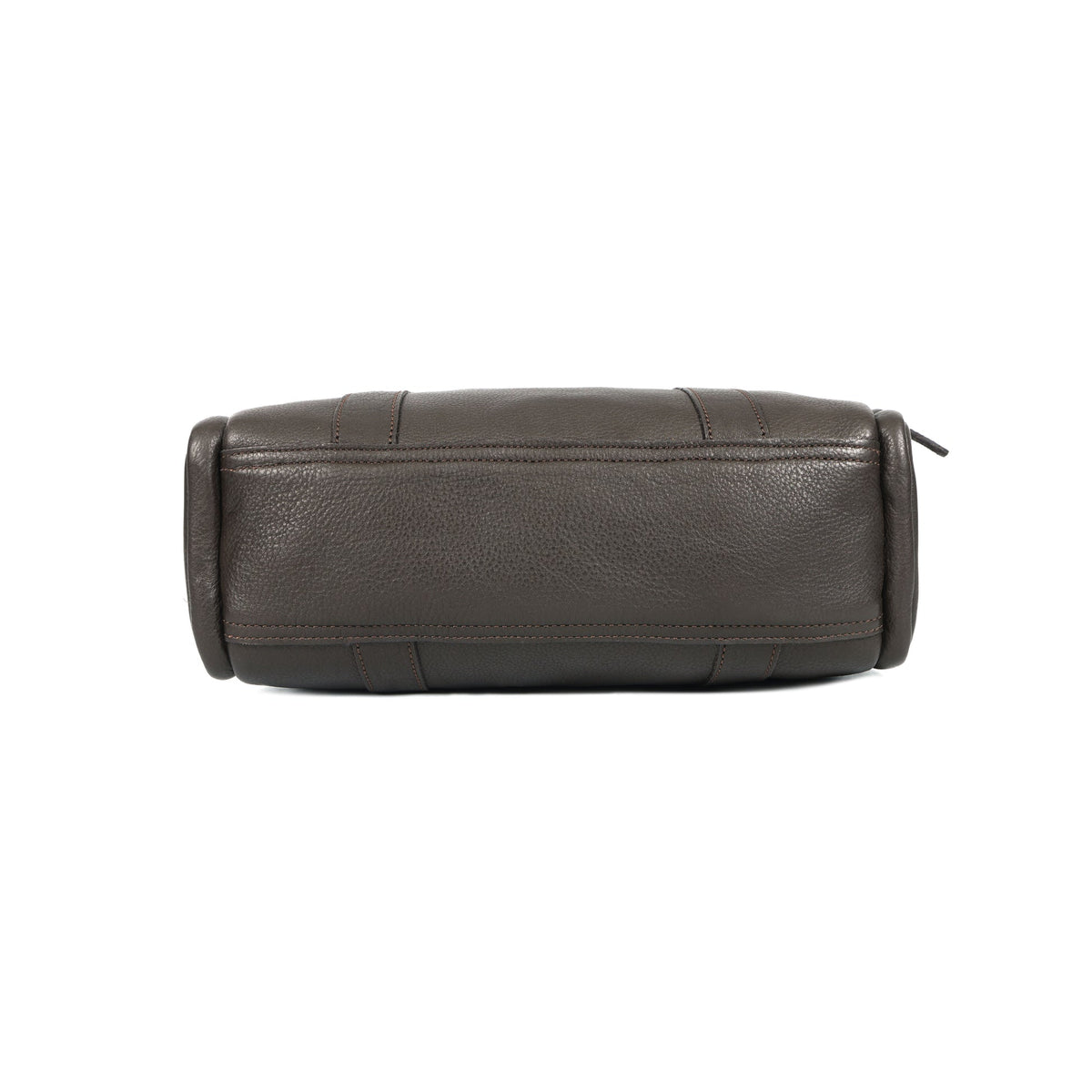 Classic Black Leather Barrel Satchel ƒ????? Medium Shoulder Tote for Women Art:-BG-1651