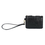 Luxury Black Crocodile Pattern Women’s 4-in-1 Handbag Set (Tote, Shoulder, Sling & clutch)