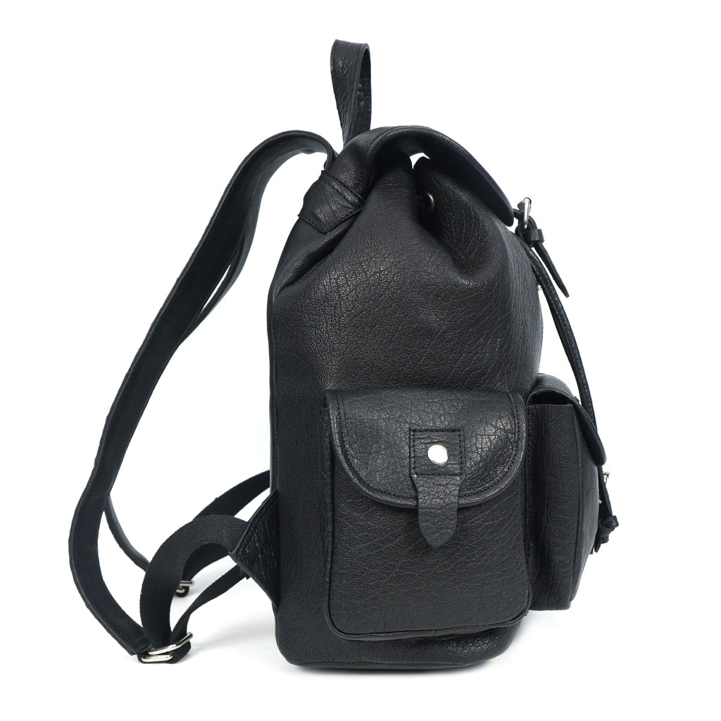 Black Leather Backpack: Timeless Style and Versatility