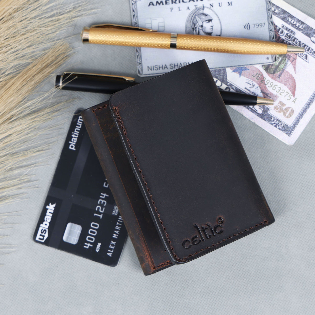 Premium Handcrafted Leather Wallet & Belt Combo  Mens Luxury Gift Set