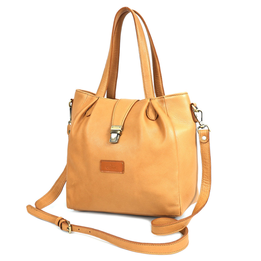 Premium Export Leather Handbag Set | Tote + Sling + clutch| with  Adjustable Strap
