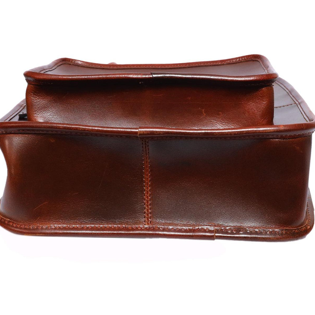 Premium Genuine Leather  Backpack with Front Utility Pocket