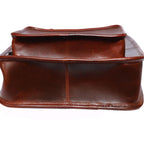 Premium Genuine Leather  Backpack with Front Utility Pocket