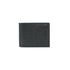 Celtic Genuine Leather Bi-Fold Wallet with Coin Pocket – Black