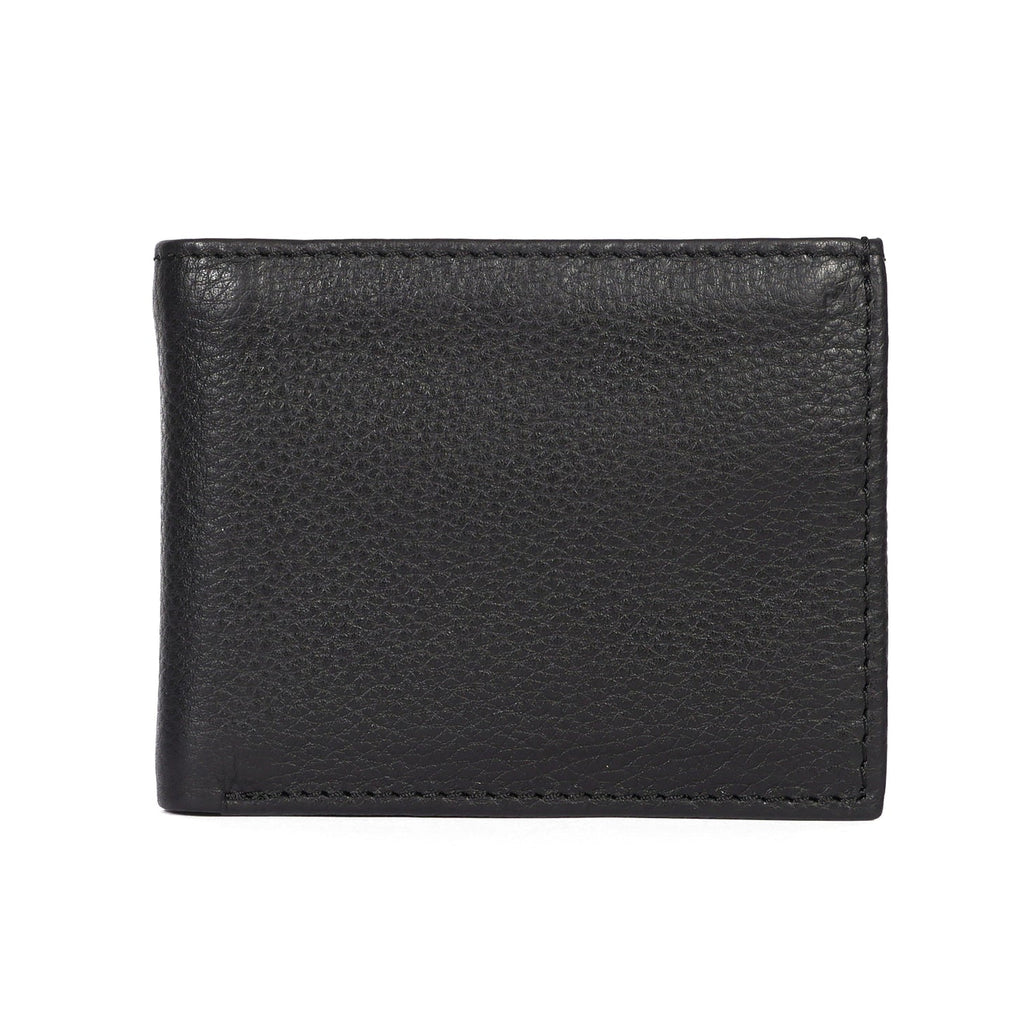 Premium Genuine Leather Bi-Fold Wallet | Sleek Coin Pocket & Card Organizer | Export Quality