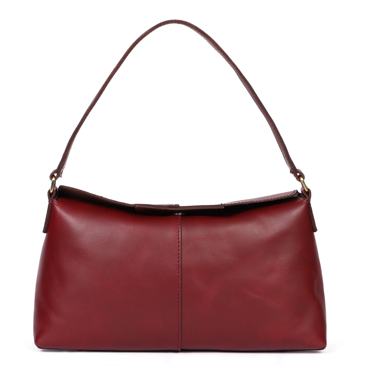 Premium  Genuine Leather Burgundy Shoulder & Sling Bag