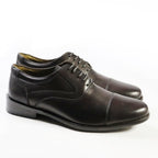 Men's Genuine Leather Milano Cap Toe Formal Shoes Hand Crafted to perfection by renowned Artisans. Lace Ups