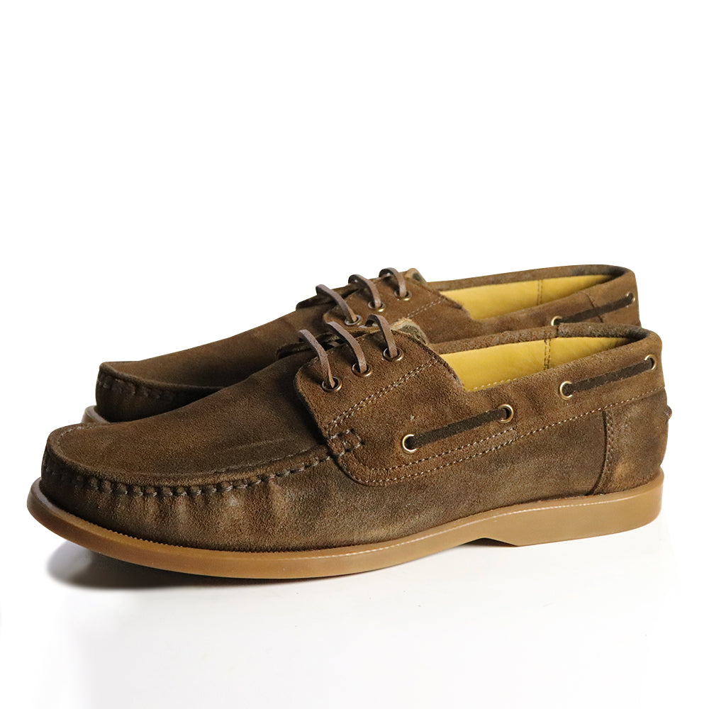 Suede Laced Up Premium Quality Original Leather Flat Wear Stylish Men Shoes