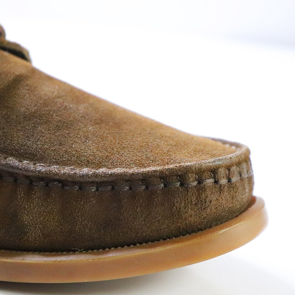 Suede Laced Up Premium Quality Original Leather Flat Wear Stylish Men Shoes