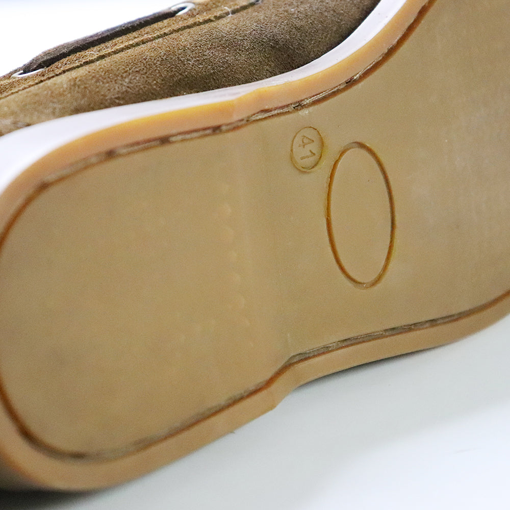 Suede Laced Up Premium Quality Original Leather Flat Wear Stylish Men Shoes
