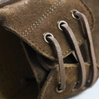 Suede Laced Up Premium Quality Original Leather Flat Wear Stylish Men Shoes
