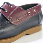 Laced Up Closure Genuine Leather Slip On Flat Stylish Retro Design Men Fashion Wear Shoes
