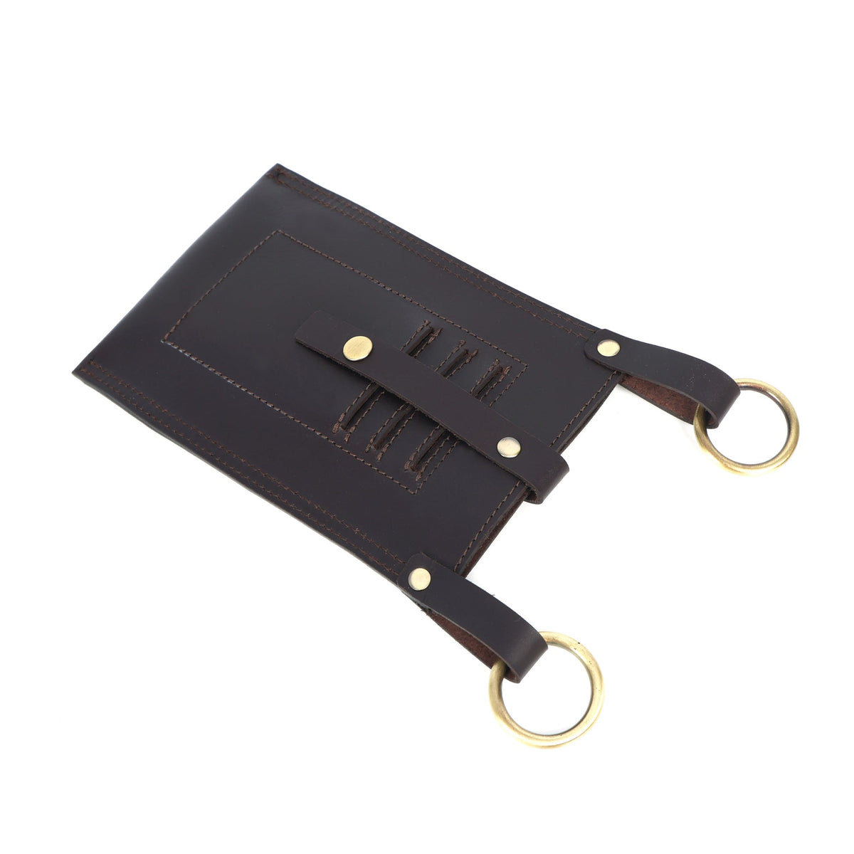 Premium Genuine Leather Mobile Pouch ƒ????? Sleek, Durable & Stylish Phone Holder. LA-1426