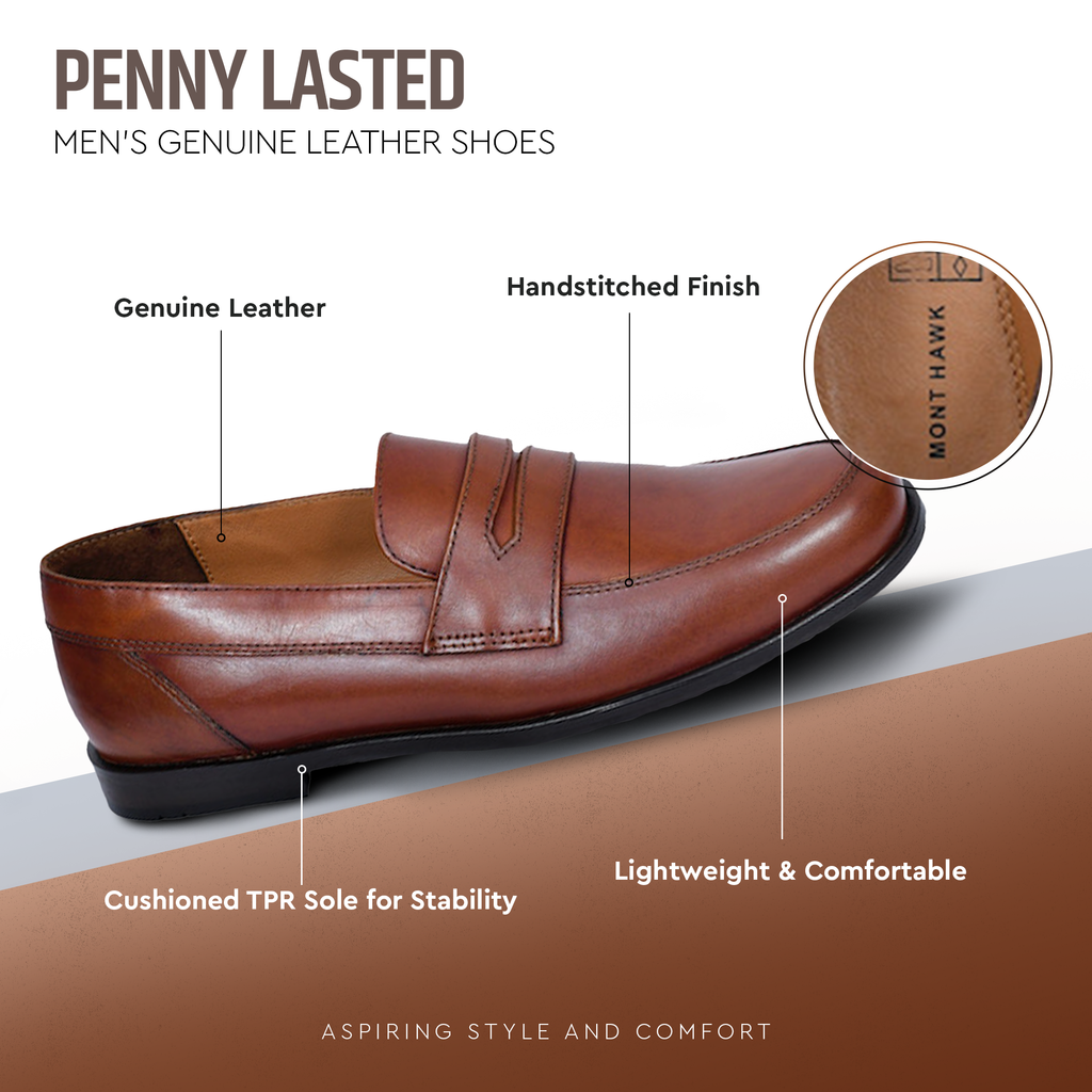 Men’s Leather Slip-On Loafers