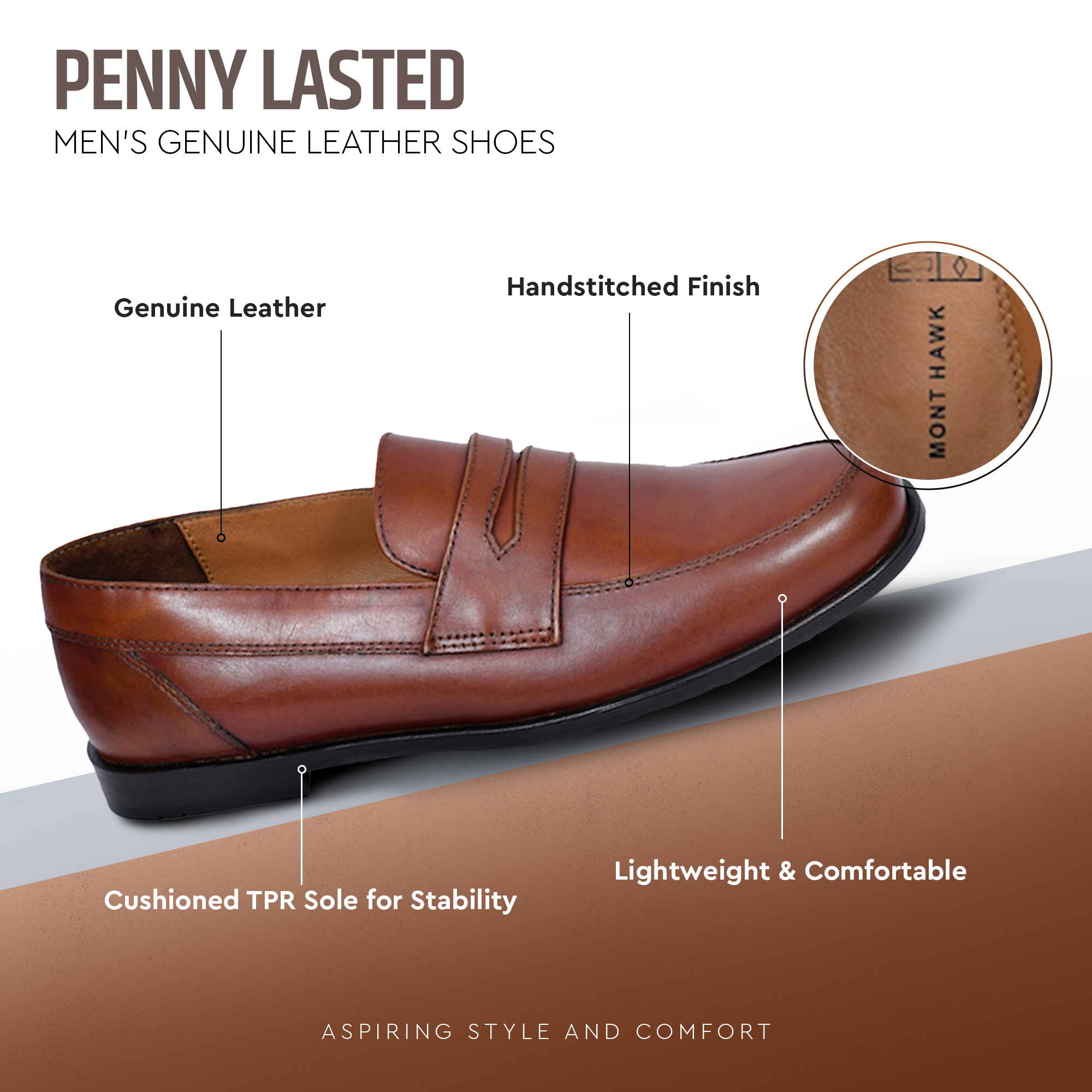 Men’s Leather Slip-On Loafers