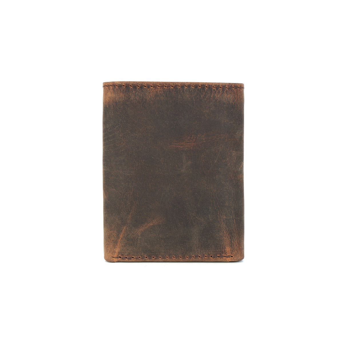 Premium Vintage Tri-Fold Genuine Leather Wallet | Export Quality | Multi-Card & ID Holder