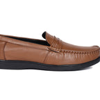 Men's Genuine Leather Penny Loafers an Formal Slip-On Shoes