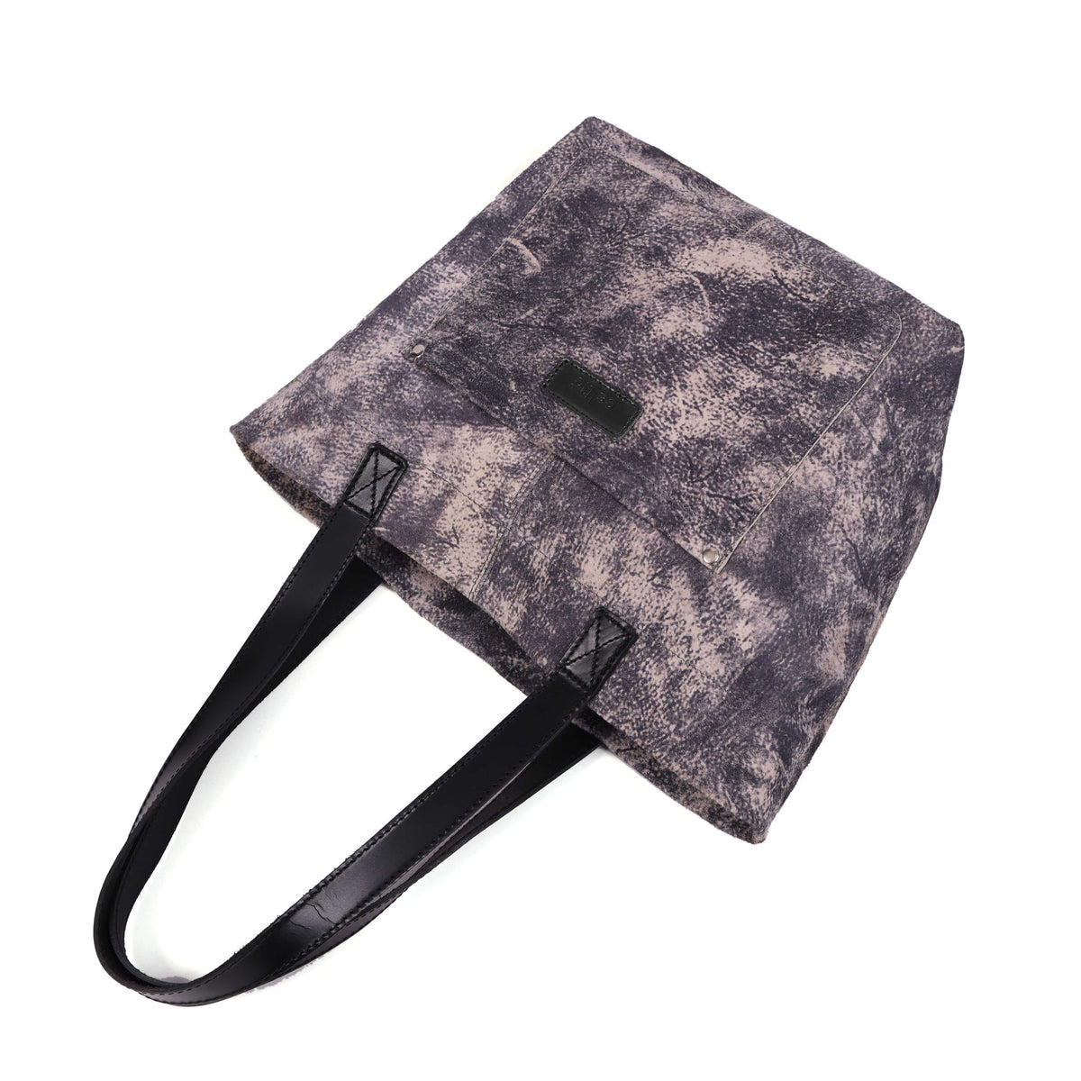 Premium Textured Leather Tote Bag with Contemporary Finish