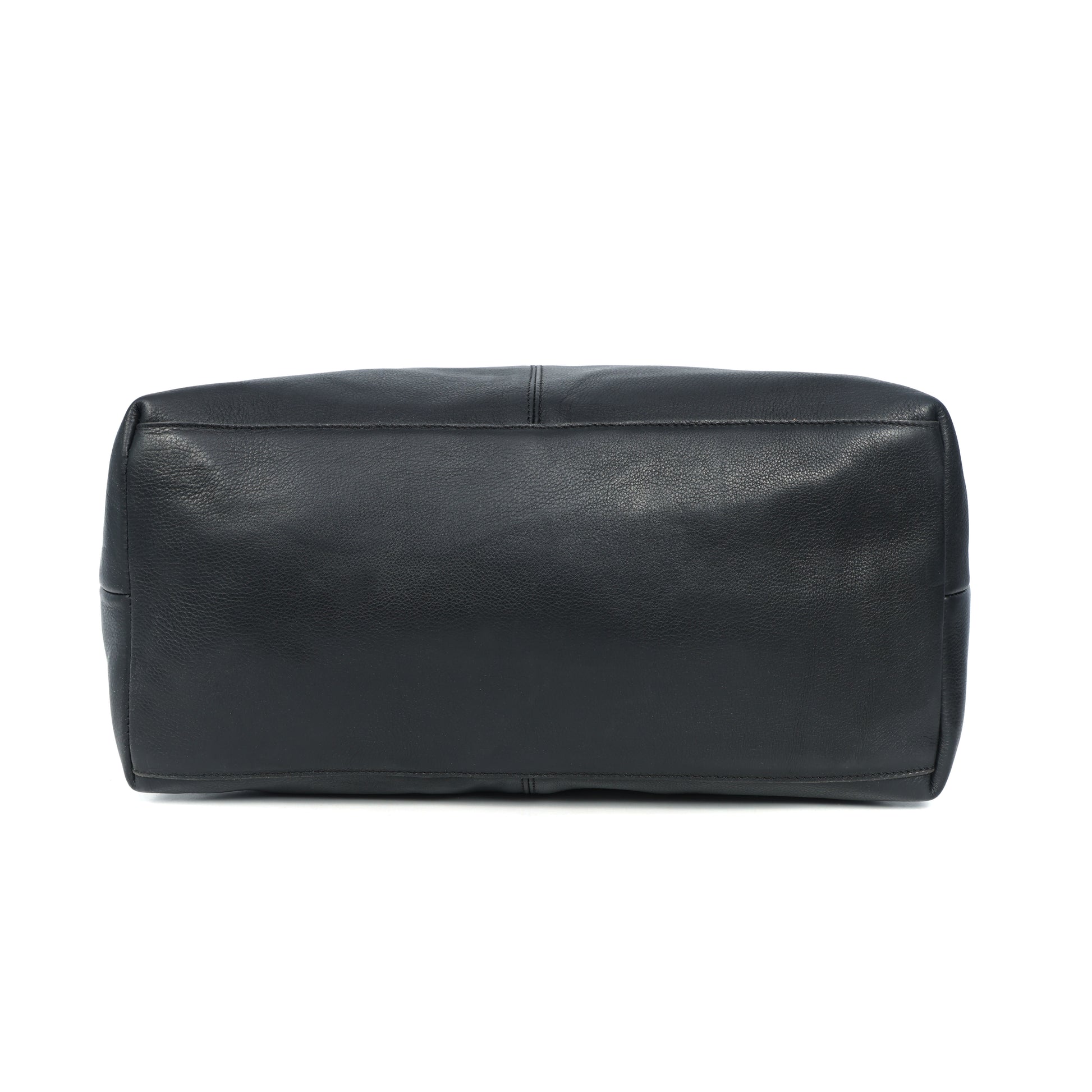 Premium Export Quality Genuine Leather Tote Bag with Zip Closure & Shoulder Handles