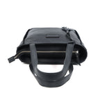 Premium Export Leather Tote Bag with Zip Closure & Detachable Shoulder Strap