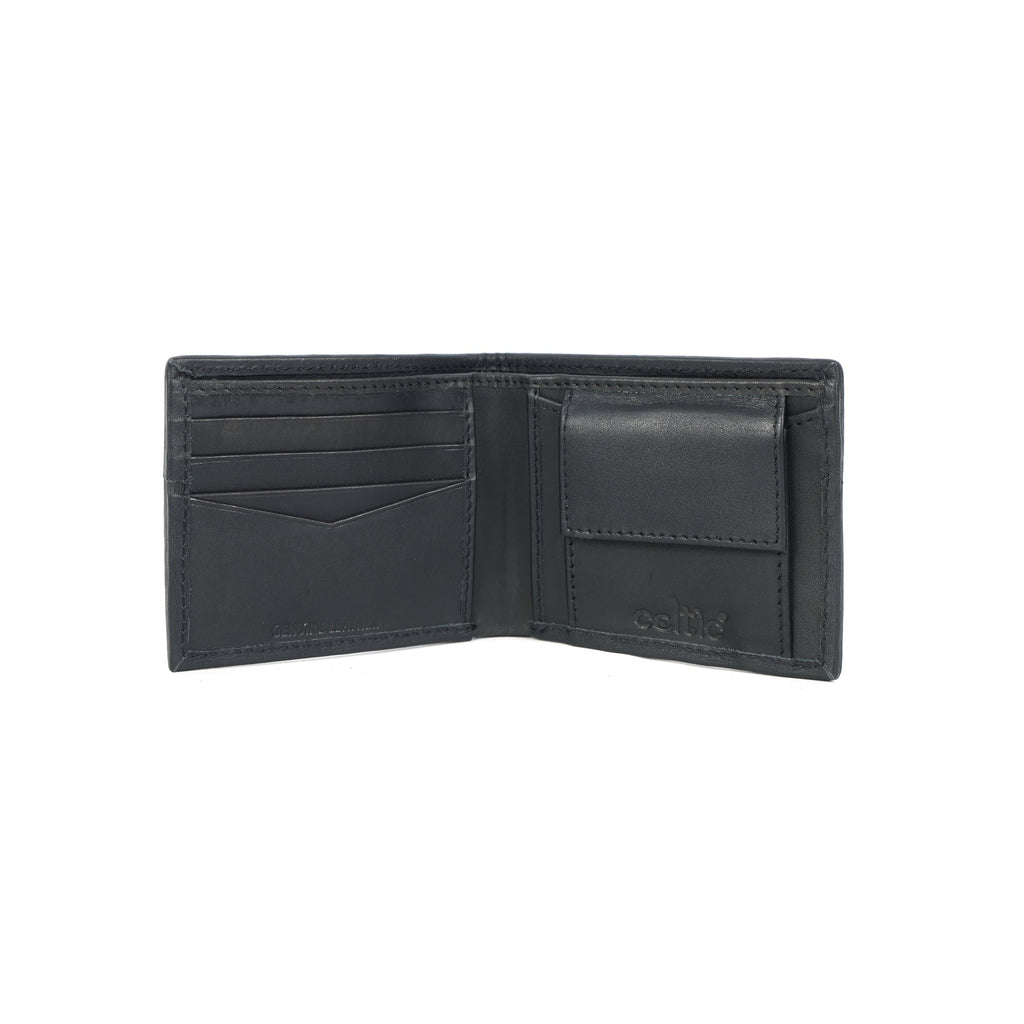 Celtic Webbing Genuine Leather Bi-Fold Wallet