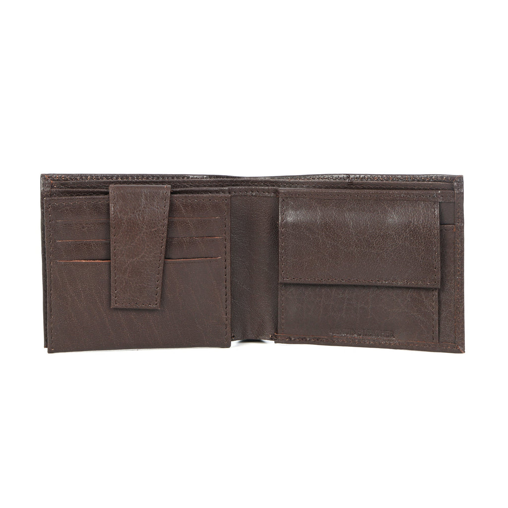 Celtic Vintage Brown Genuine Leather Card Holder Wallet – Slim & Stylish