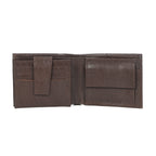 Celtic Vintage Brown Genuine Leather Card Holder Wallet – Slim & Stylish