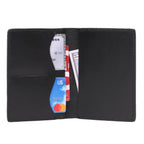 Celtic pure leather passport case with designer look. Art: LA-1415
