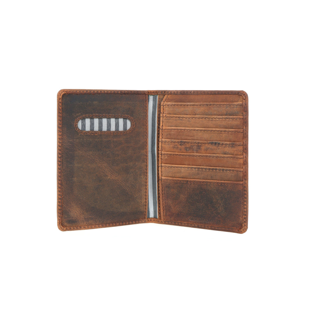 Celtic Premium Vintage Brown Genuine Leather Card Holder Wallet – Slim & Stylish