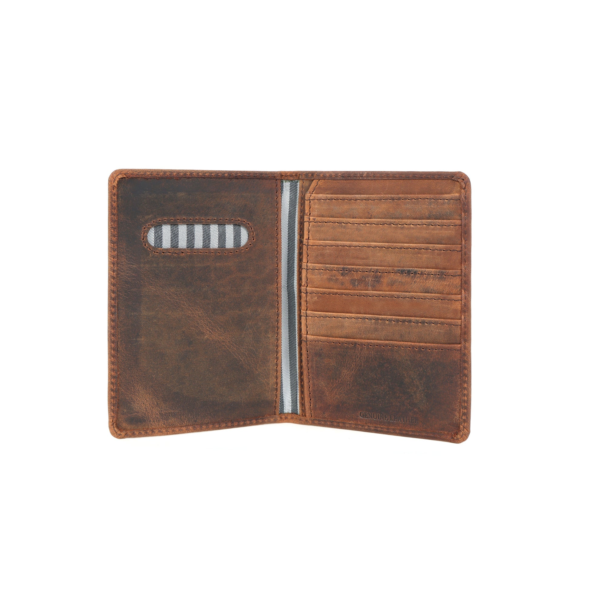 Celtic Premium Vintage Brown Genuine Leather Card Holder Wallet – Slim & Stylish