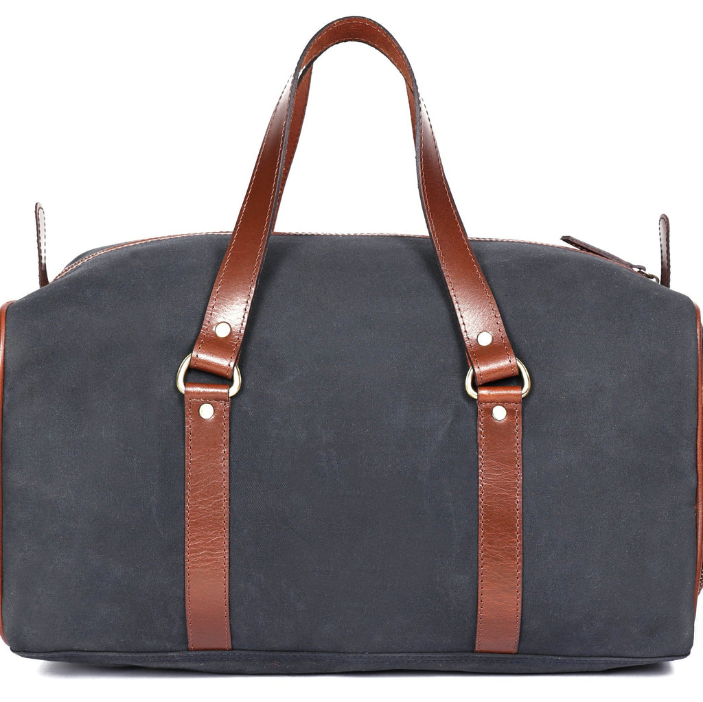 Premium Heavy-Duty Canvas Travel Duffel Bag with Shoe Compartment  Weekender & Gym Bag
