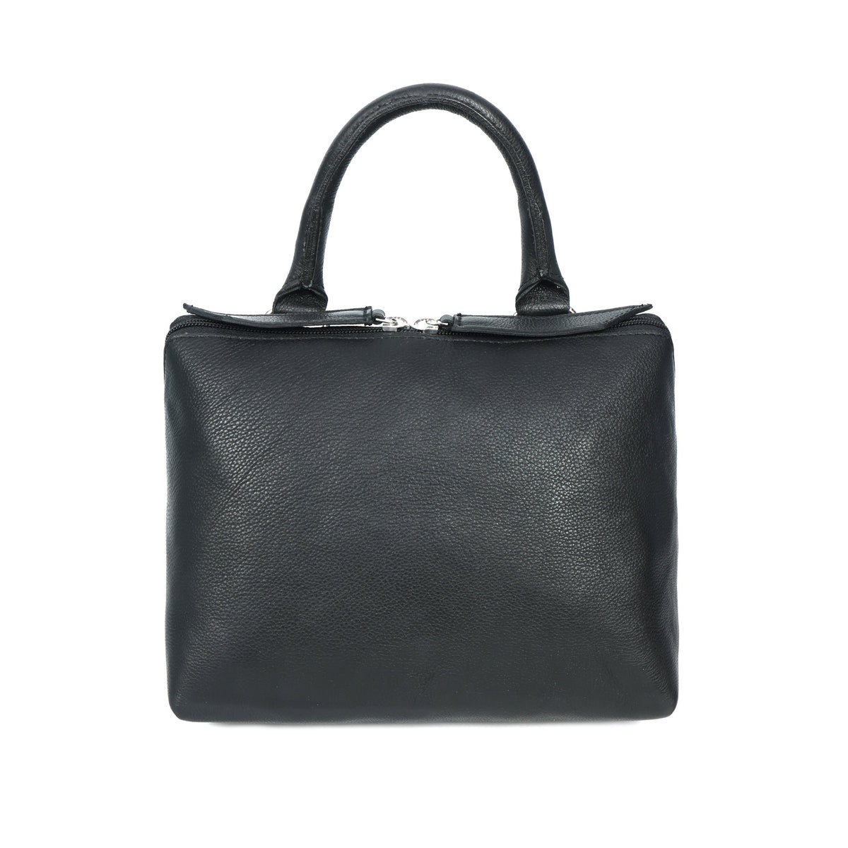 Black Premium Soft 100% Pure Leather Handheld Bag ƒ????? Elegant & Durable Everyday Purse. BG-1629
