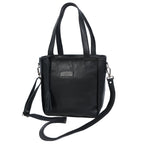 Premium Export Leather Tote Bag with Zip Closure & Detachable Shoulder Strap