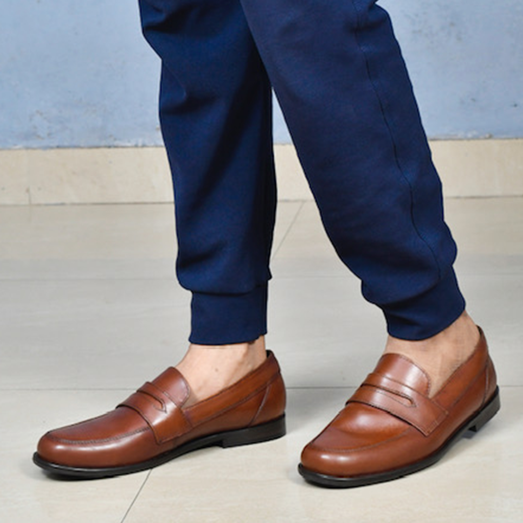 Men’s Leather Slip-On Loafers