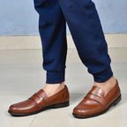 Men’s Leather Slip-On Loafers