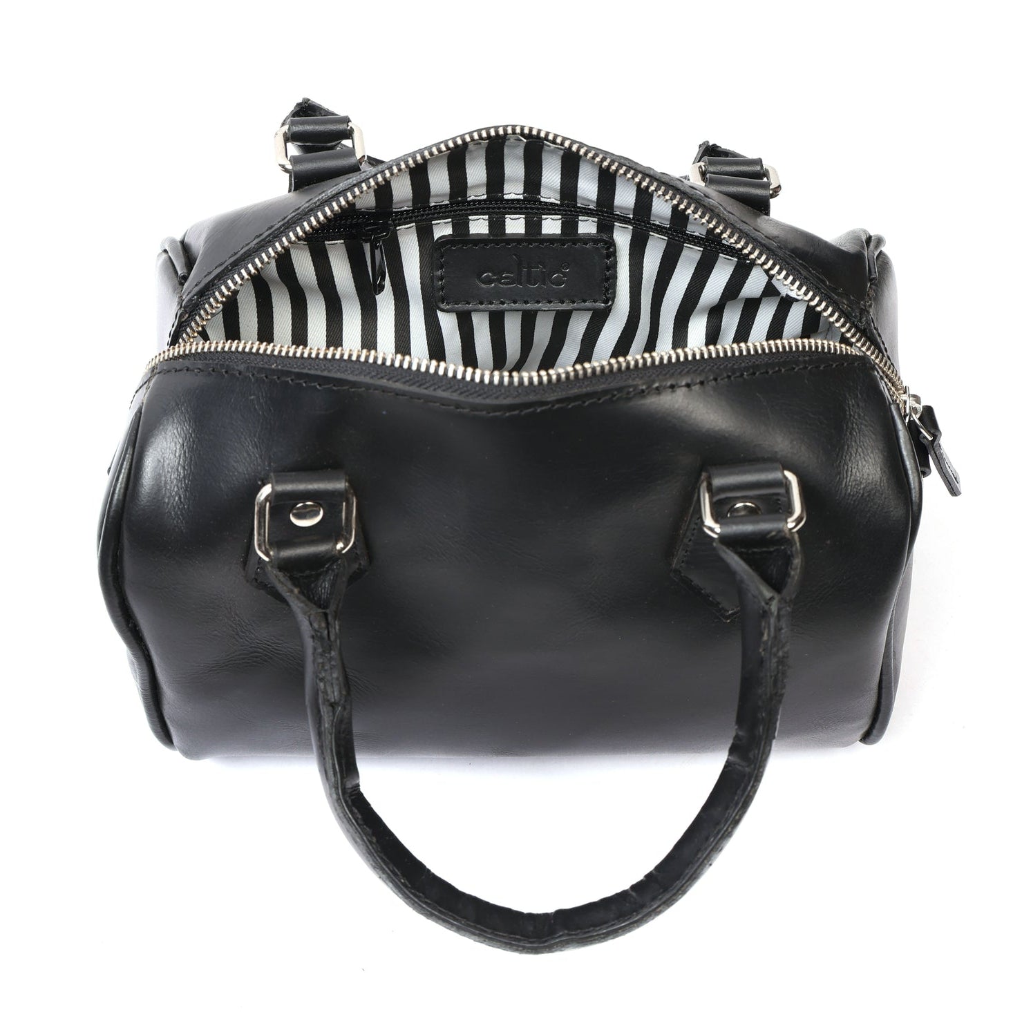 Premium  Leather Handbag with Detachable Shoulder Strap
