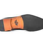 Mens Genuine Leather Formal Lace-Up Shoes  Classic Black Office Wear