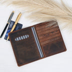 Celtic Premium Vintage Brown Genuine Leather Card Holder Wallet – Slim & Stylish