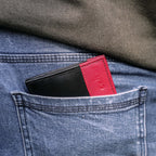 Premium Black Leather Wallet for Men | Export Quality with ID Window & Secure Coin Pocket