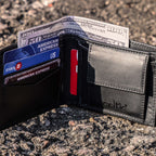 Celtic  Genuine Leather Bi-Fold Wallet with Coin Pocket | Stylish Men’s Wallet