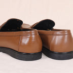 Men's Genuine Leather Penny Loafers an Formal Slip-On Shoes
